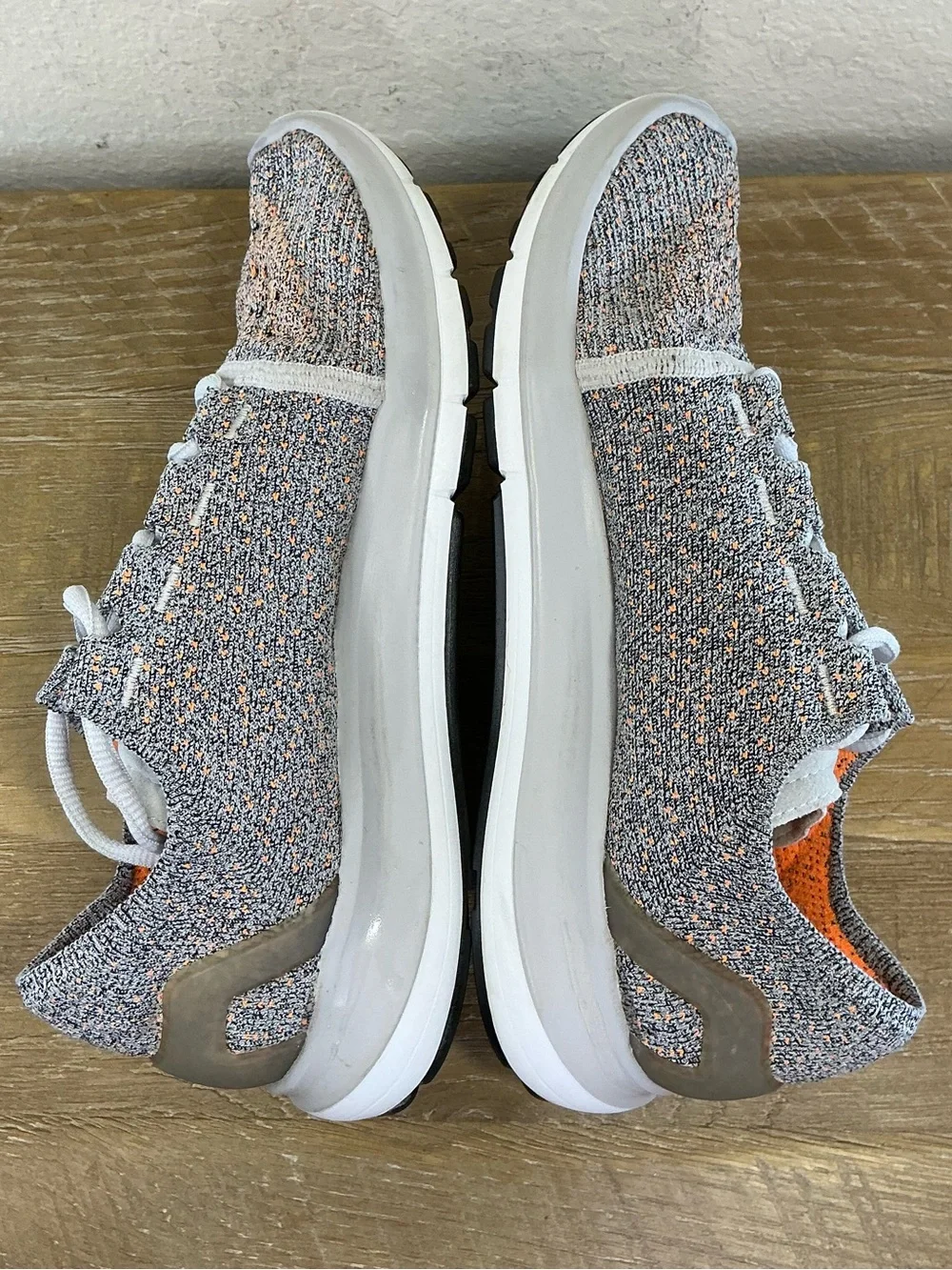 Under Armour SpeedForm Slingride Women's Size 7.5 Running Shoes Gray & Orange